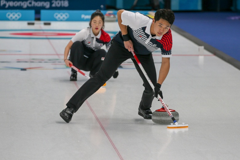 The mixed doubles format made its Olympic debut at Pyeongchang 2018 ©Getty Images