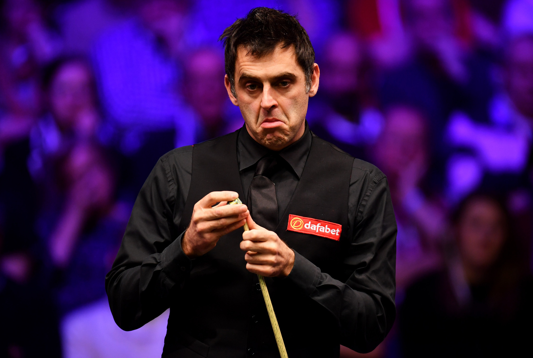Ronnie O’Sullivan will begin his bid for a sixth World Snooker Championship title tomorrow when he faces Stephen Maguire in the first round of the 2018 edition in Sheffield ©Getty Images