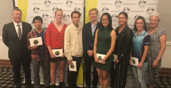 Ten junior athletes were awarded NSWOC grants at the AGM ©olympics.com.au