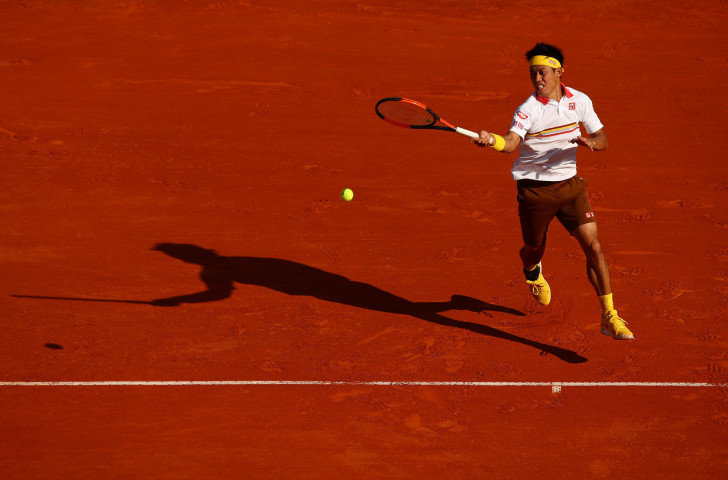 Japan's Kei Nishikori reached the Monte Carlo Masters with a semi-final win over Germany's Alexander Zverev and now meets Rafael Nadal in the final as he seeks his first major title ©Getty Images