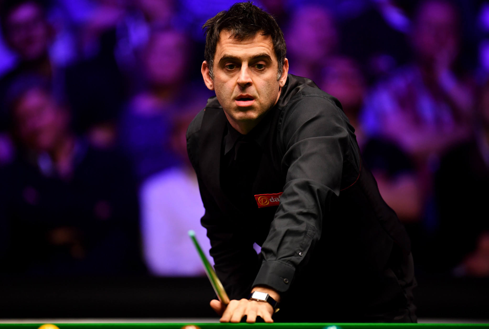 Ronnie O'Sullivan is also facing the prospect of an early exit as he is 6-3 down to Stephen Maguire ©Getty Images