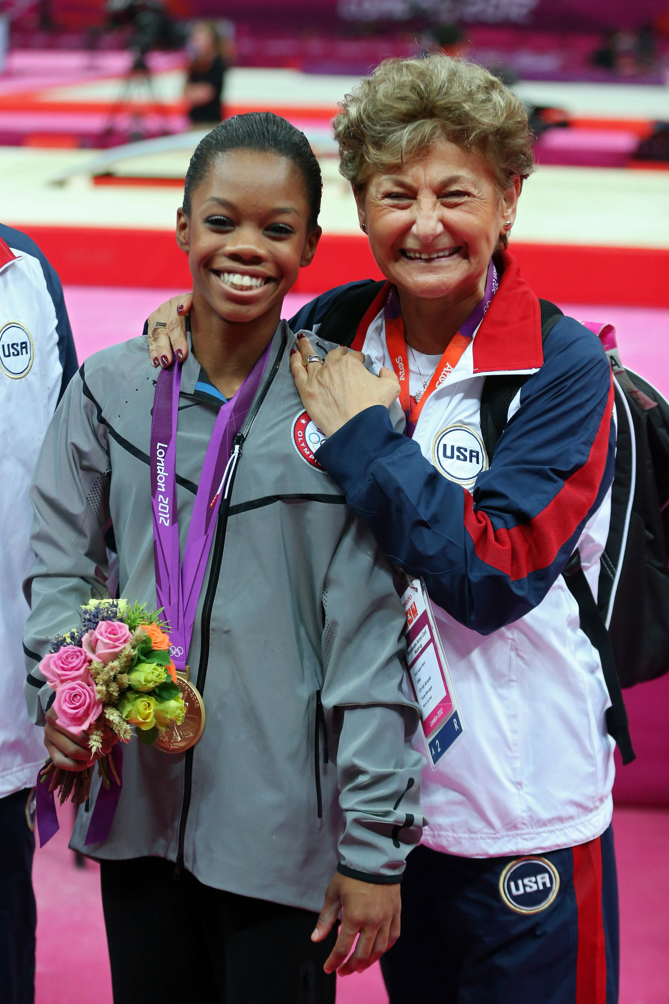 Marta Karolyi worked with many of the United States top gymnasts, including Gabby Douglas, a double Olympic gold medallist at London 2012, but claims she had no idea they were being sexually abused by Larry Nassar ©Getty Images