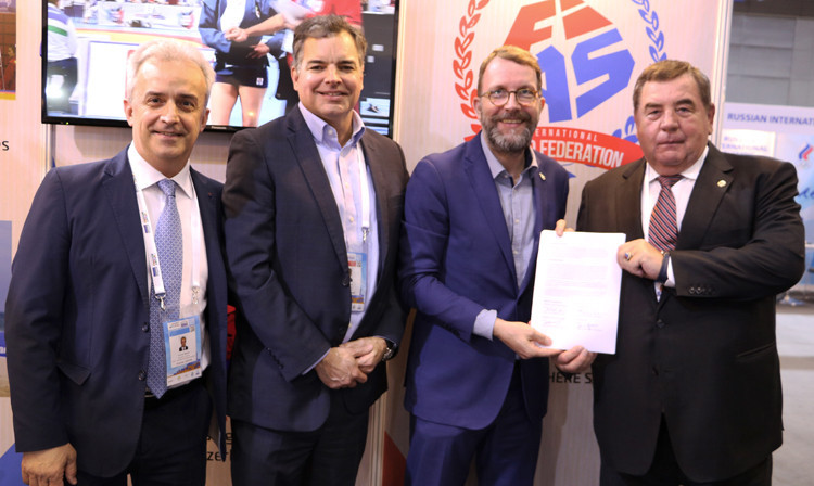 The International Sambo Federation are among the latest world governing bodies to sign an agreement with the Olympic Channel, along with kicboxing and squash ©FIAS