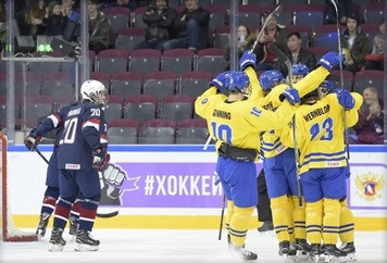 Wernblom scores twice as Sweden beat United States at IIHF U18 World Championship