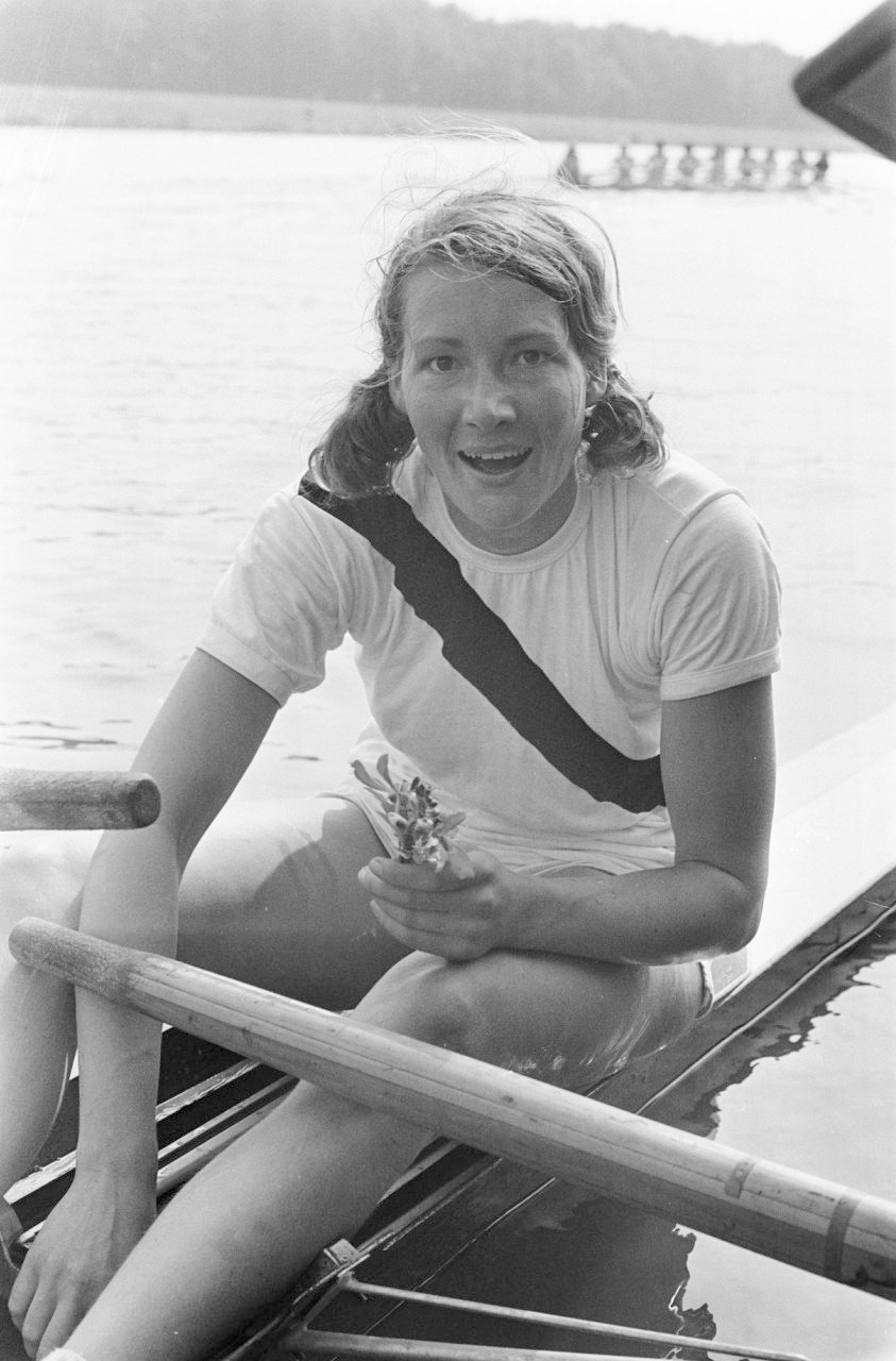 Dutch rower Ingrid Munneke addessed the IOC at the meeting in Munich in 1972 where they agreed to add women's disciplines to the Olympic programme in Montreal 1976 ©Wikipedia