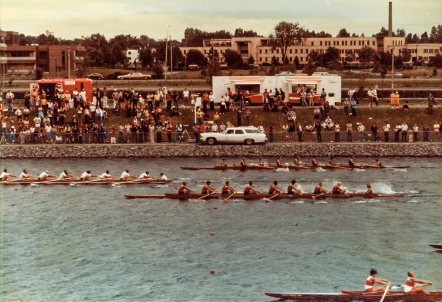 Women's rowing made its Olympic debut at Montreal 1976 ©Concept2