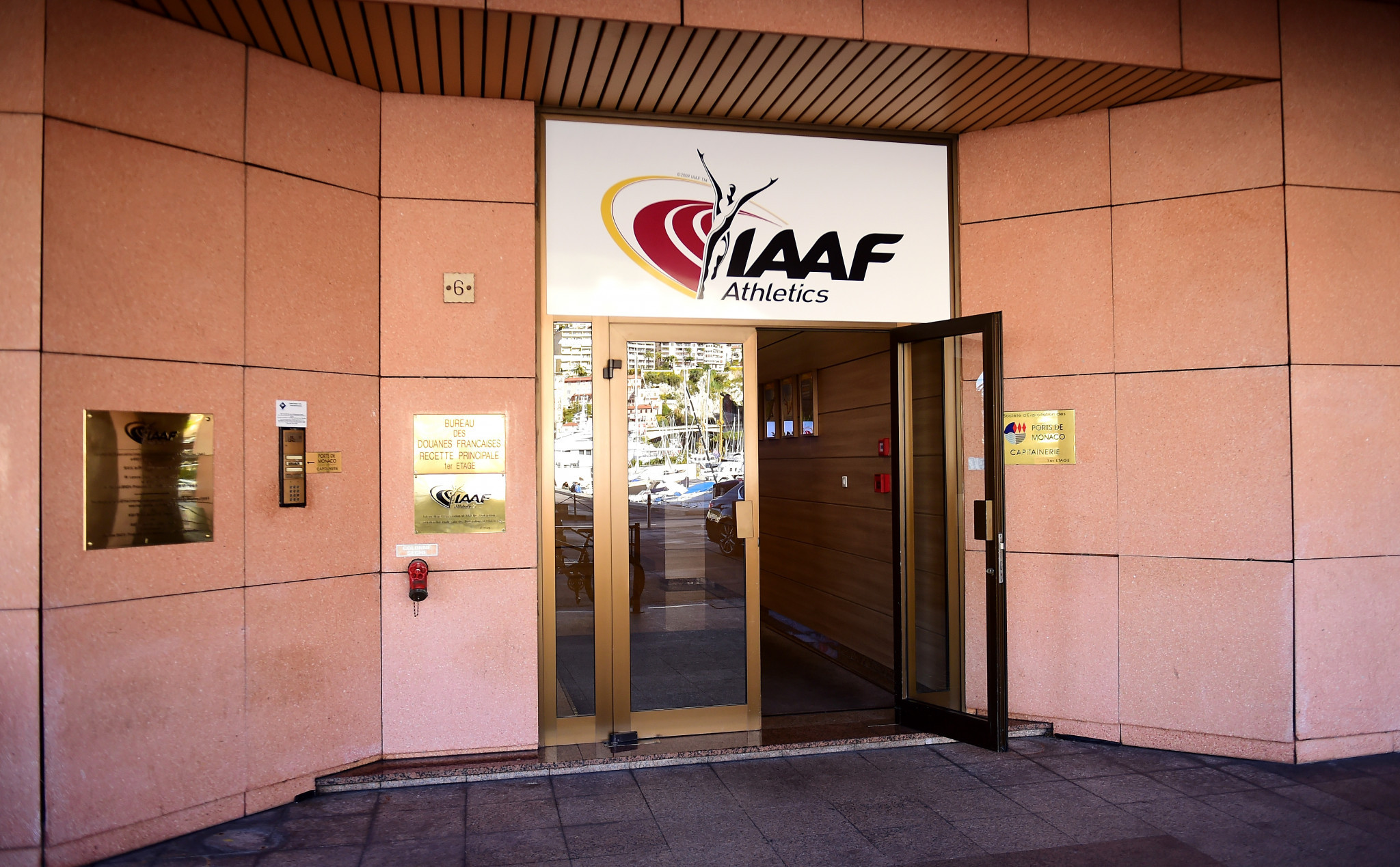 Pavel Kolobkov and Sebastian Coe are rumoured to be meeting at the IAAF headquarters in Monaco ©Getty Images