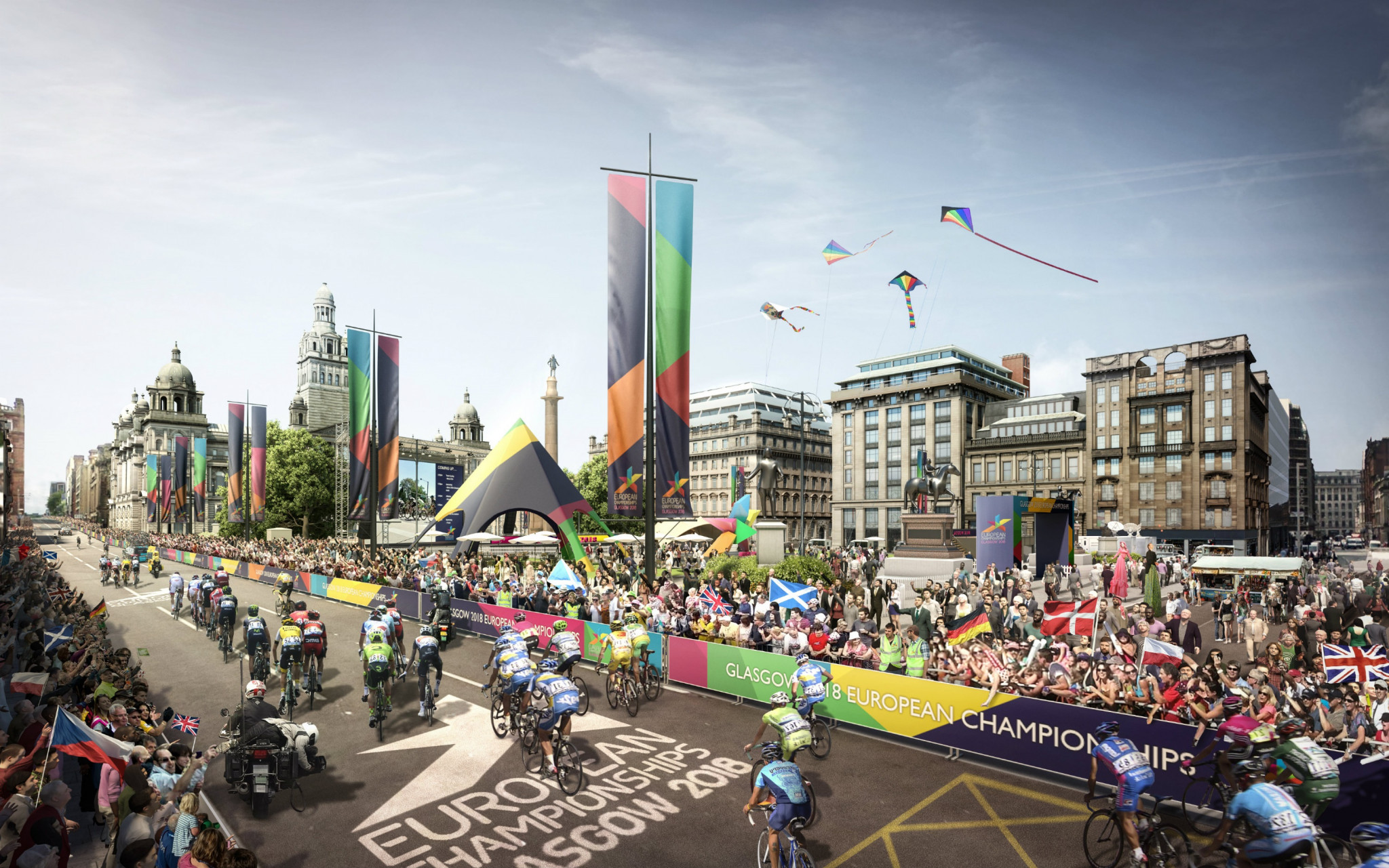 One million residents, visitors, spectators, athletes and media are set to be part of the sporting and cultural experience of the Glasgow 2018 European Championships ©Glasgow 2018
