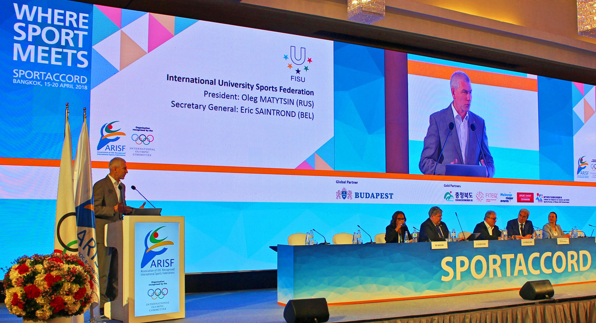 FISU President highlights organisation’s ambition for deeper integration of university sports into Olympic Movement