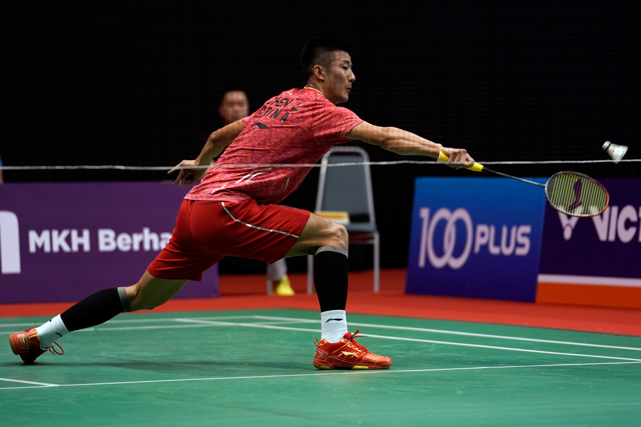 China's Chen Long, who is looking to defend his title at the Badminton Asia Championships, has received confirmation of his first-round opponent following qualifying matches today ©Getty Images