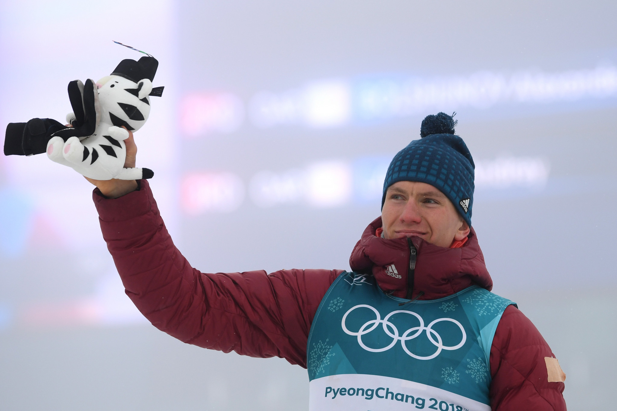 Alexander Bolshunov was one of three OAR cross-country skiing silver medal winners in Pyeongchang ©Getty Images 