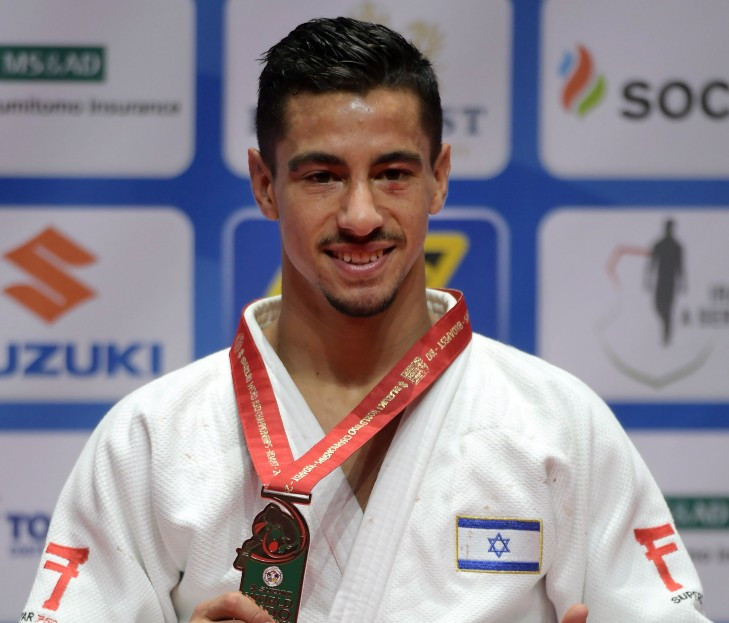 Tal Flicker has claimed "sport should overcome all the politics" as he prepares to compete on home turf at the upcoming European Judo Championships in Tel Aviv in Israel ©Getty Images