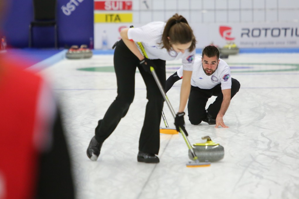 Italy beat Switzerland to reach World Mixed Doubles Curling Championships playoffs