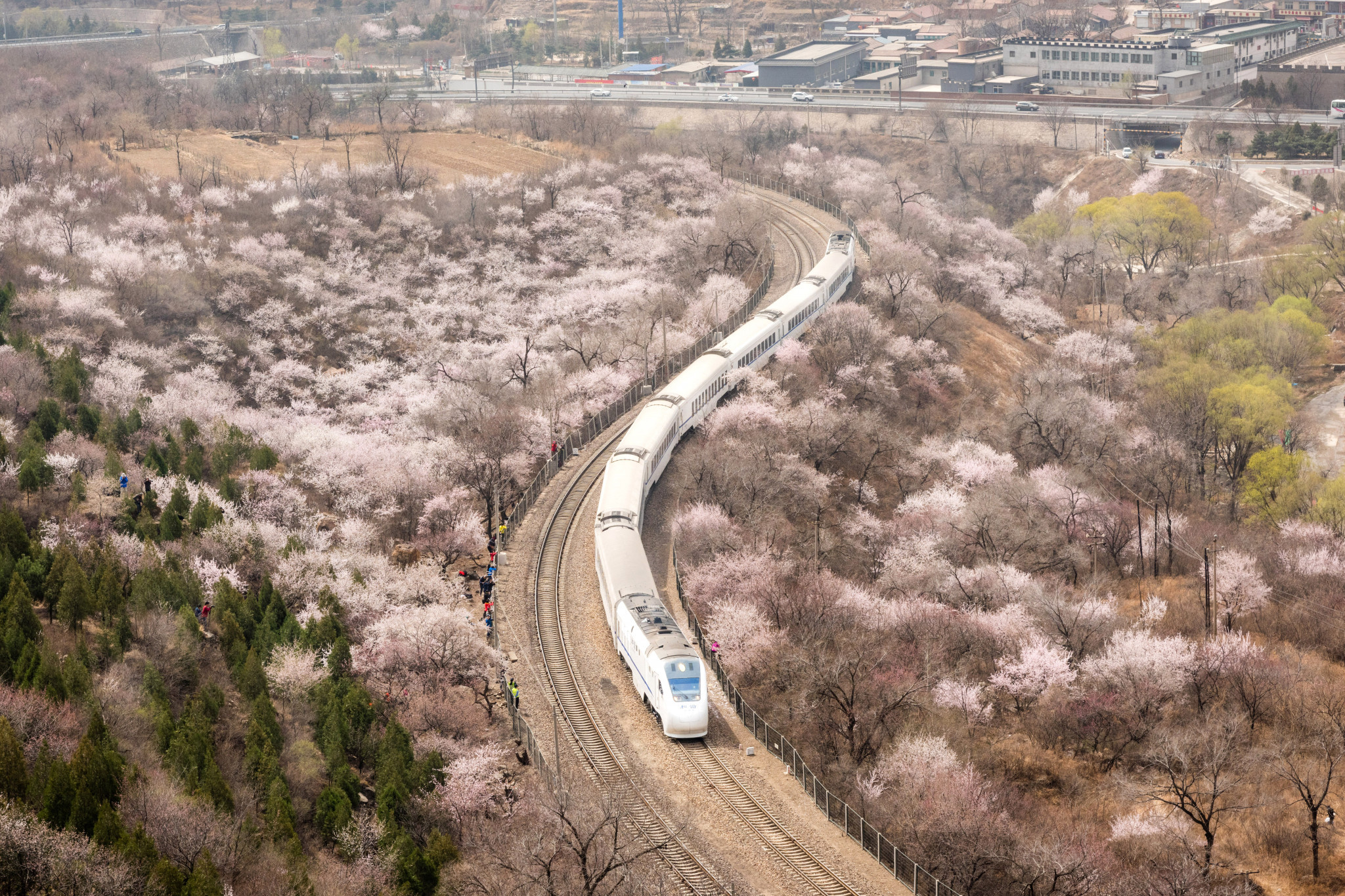 The new line will cut the travel time between Beijing and Zhangjiakou down to 50 minutes ©Getty Images