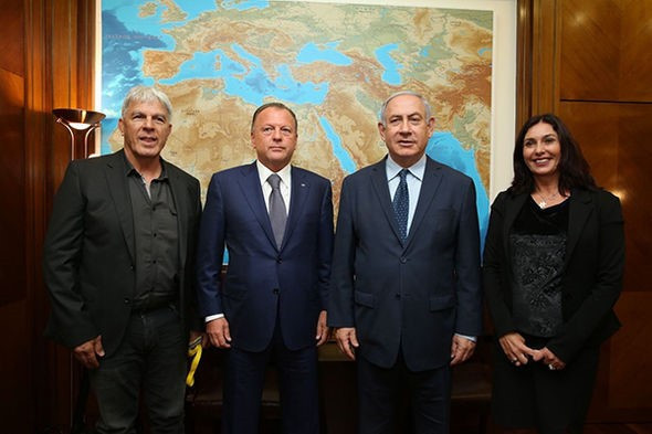 The meeting came on the eve of the European Judo Championships in Tel Aviv ©IJF