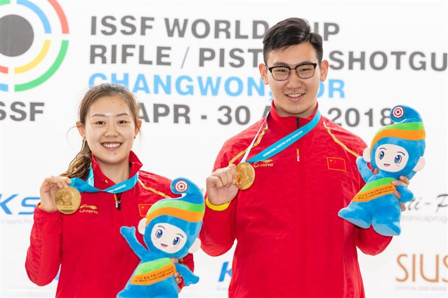 China broke a world record in Changwon ©ISSF