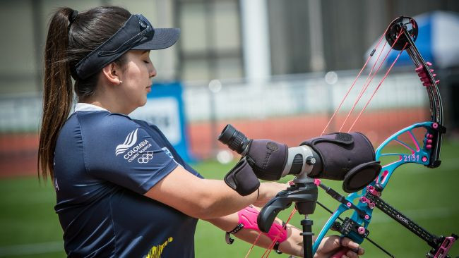 Lopez reaches fifth straight Shanghai final at 2018 Archery World Cup