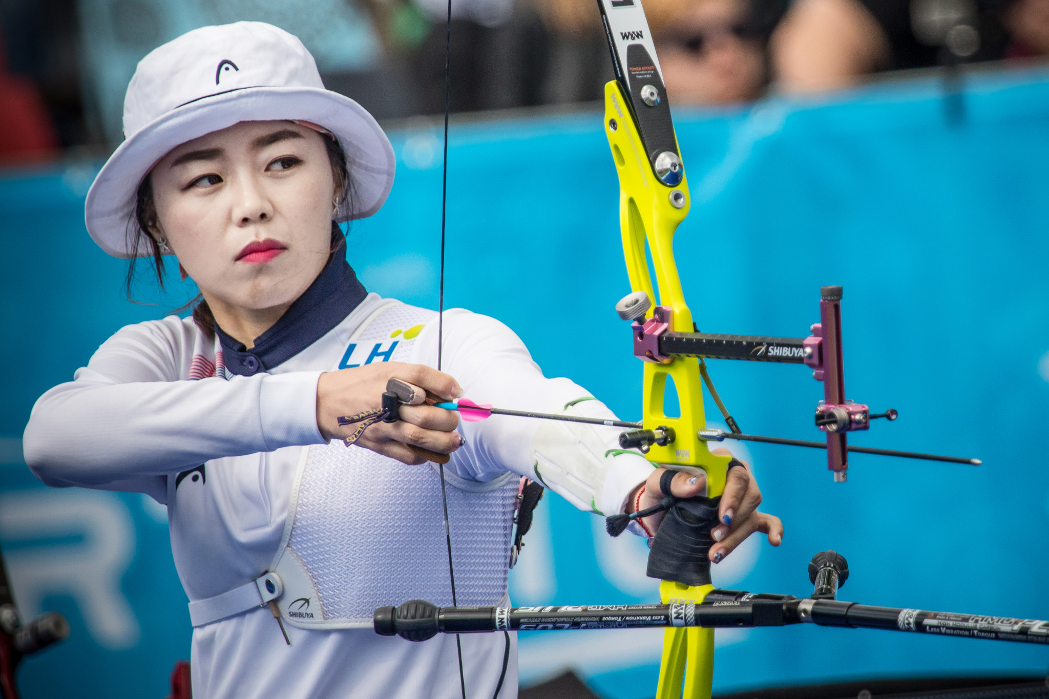 Chang Hye Jin was one of several South Korean archers to perform well in Shanghai ©Getty Images