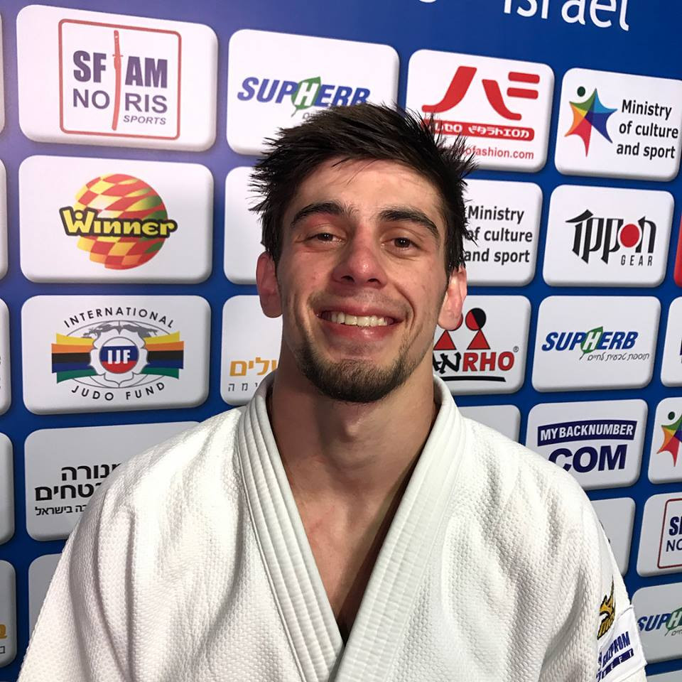 Islam Yashuev won Russia's third title of the day ©European Judo Union/Facebook