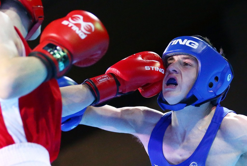 Light flyweight Stephen McKenna was won of three Northern Irish gold medallists in the boxing competition