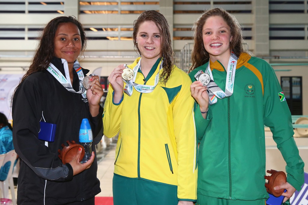 Australian Shayna Jack earned girl's 50m freestyle gold in a race where two silver medals were awarded ©Getty Images