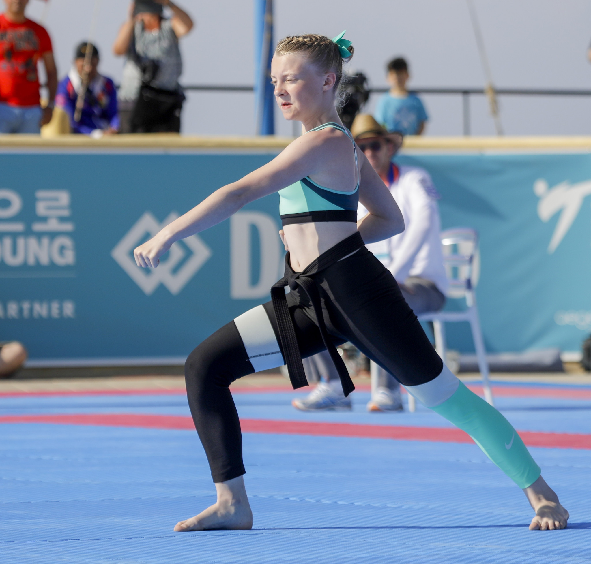 The poomsae discipline in taekwondo is ideally adaptable to conforming with social distancing and safe competition, World Taekwondo maintains ©Getty Images