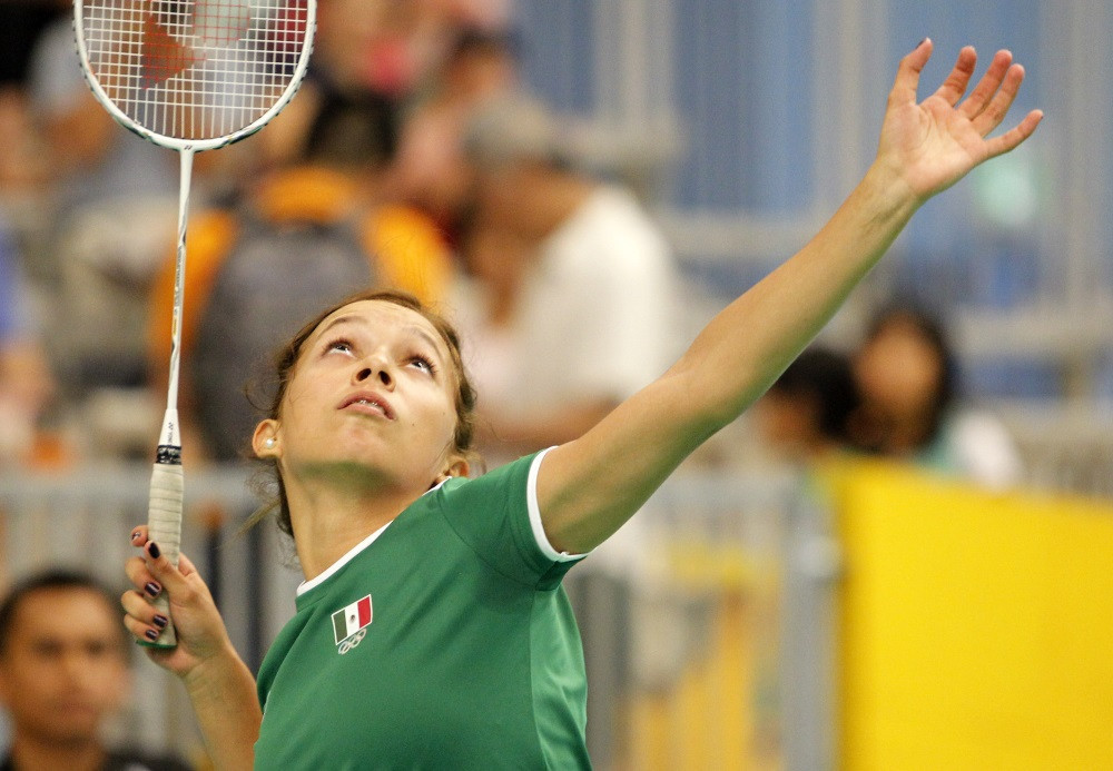 Mexico's Haramara Gaitan is the only non-Canadian to reach the women's singles semi-finals at the Pan American Badminton Championships ©BWF