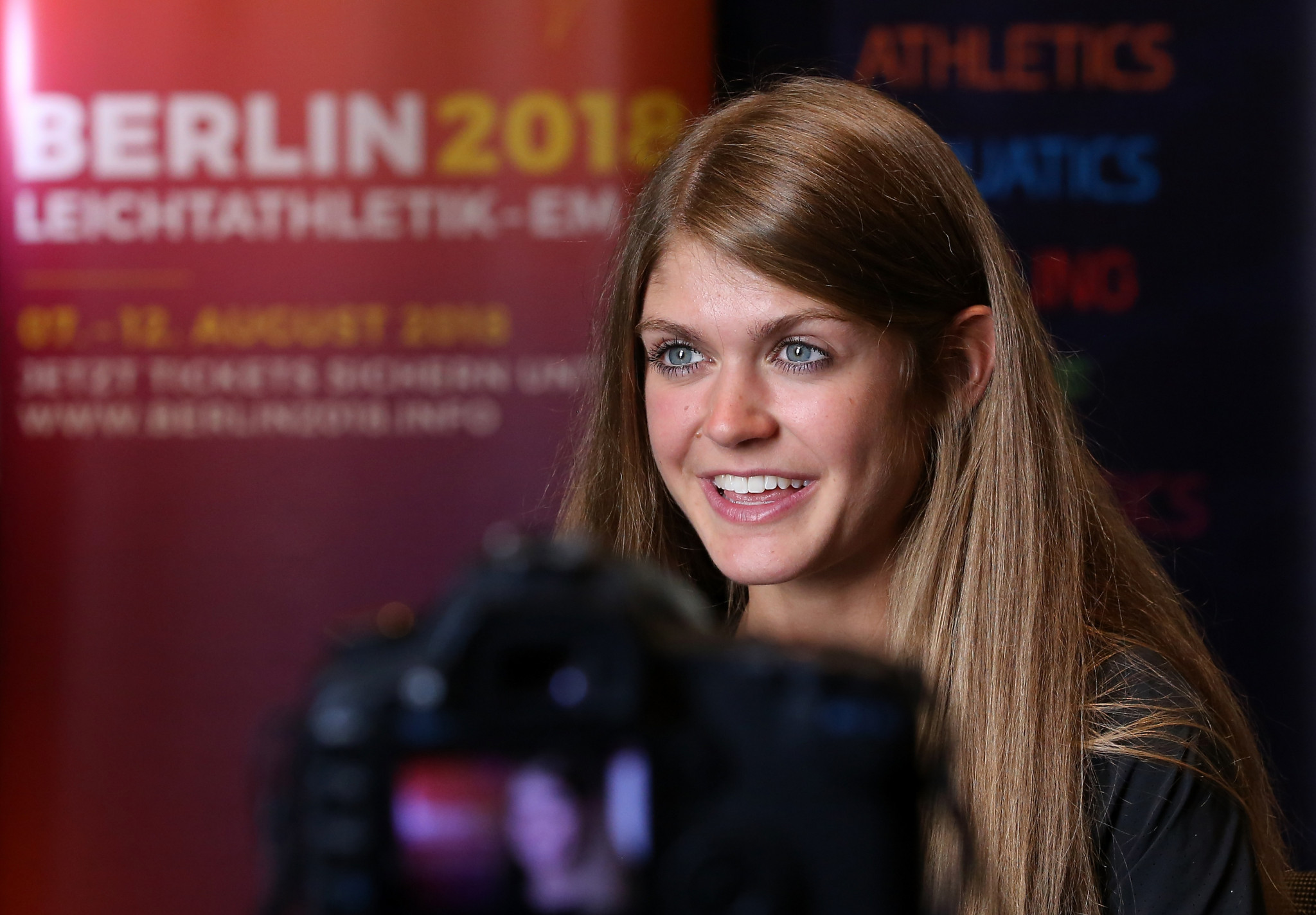 German middle-distance runner Konstanze Klosterhalfen is hoping to claim a home gold medal at Berlin 2018 ©Getty Images