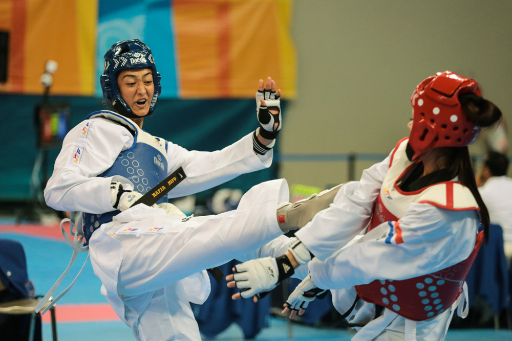 Turkey's Nafia Kuş claimed the women's under-73kg gold medal ©World Taekwondo Europe
