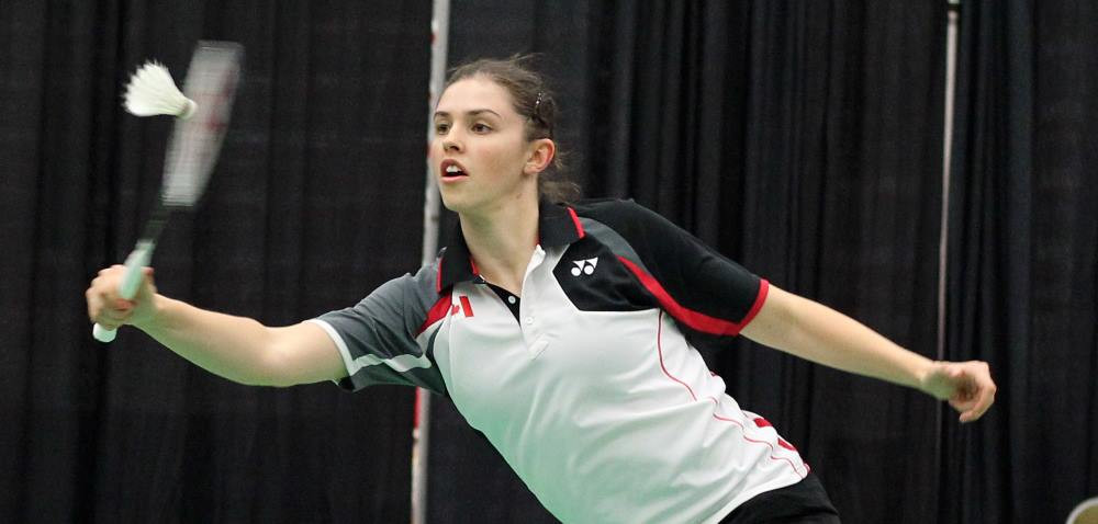 Canada's Rachel Honderich is one win away from glory at the Pan American Badminton Championships ©BWF