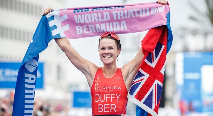 Flora Duffy topped off her Gold Coast 2018 success with a gold medal on home soil ©Wagner Araujo/ITU Media