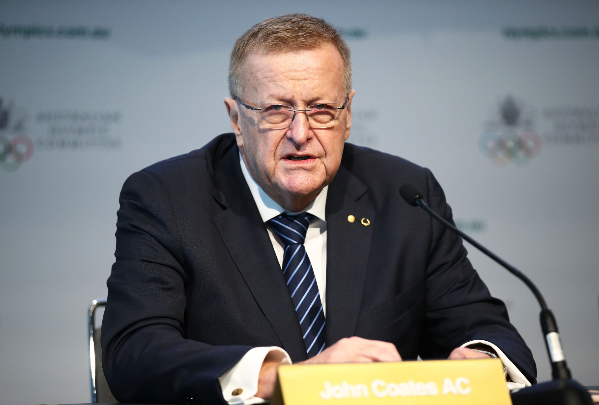 Australian Olympic Committee President Coates slams political rivals in feisty AGM address 