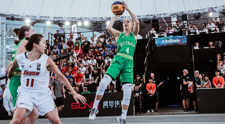 Defending champions Australia won their two pool games today to continue their domination of the women’s event at the FIBA 3x3 Asia Cup in Shenzhen ©FIBA