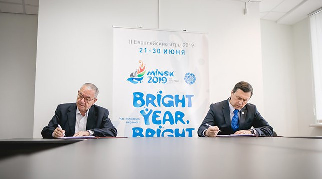 Minsk 2019 officially signs deal with ISB to broadcast European Games