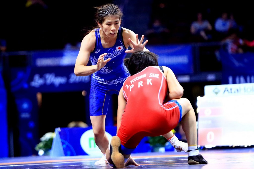 In pictures: 2015 World Wrestling Championships day three of competition