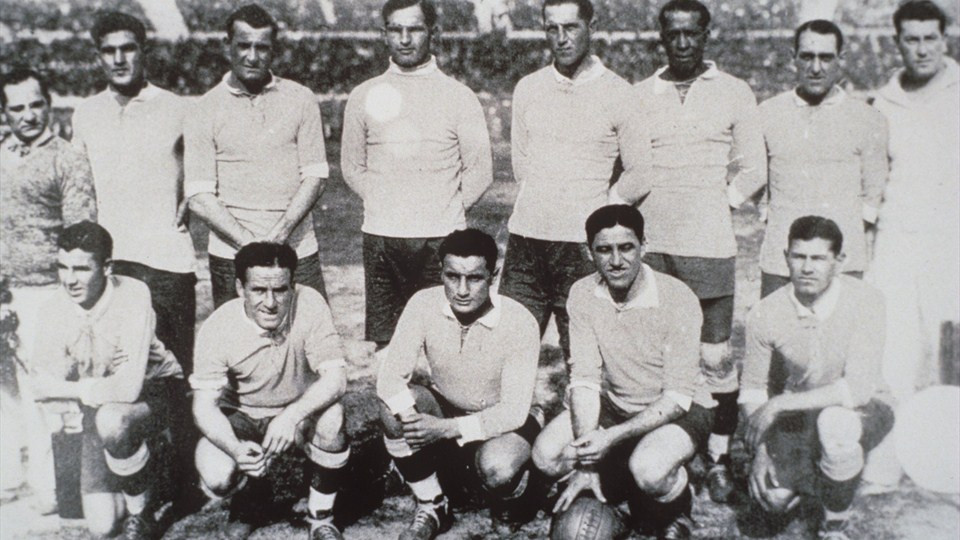Uruguay lifted the first World Cup in their own country in 1930 - something they hope to celebrate by staging the centenary edition of the tournament in 2030 ©FIFA