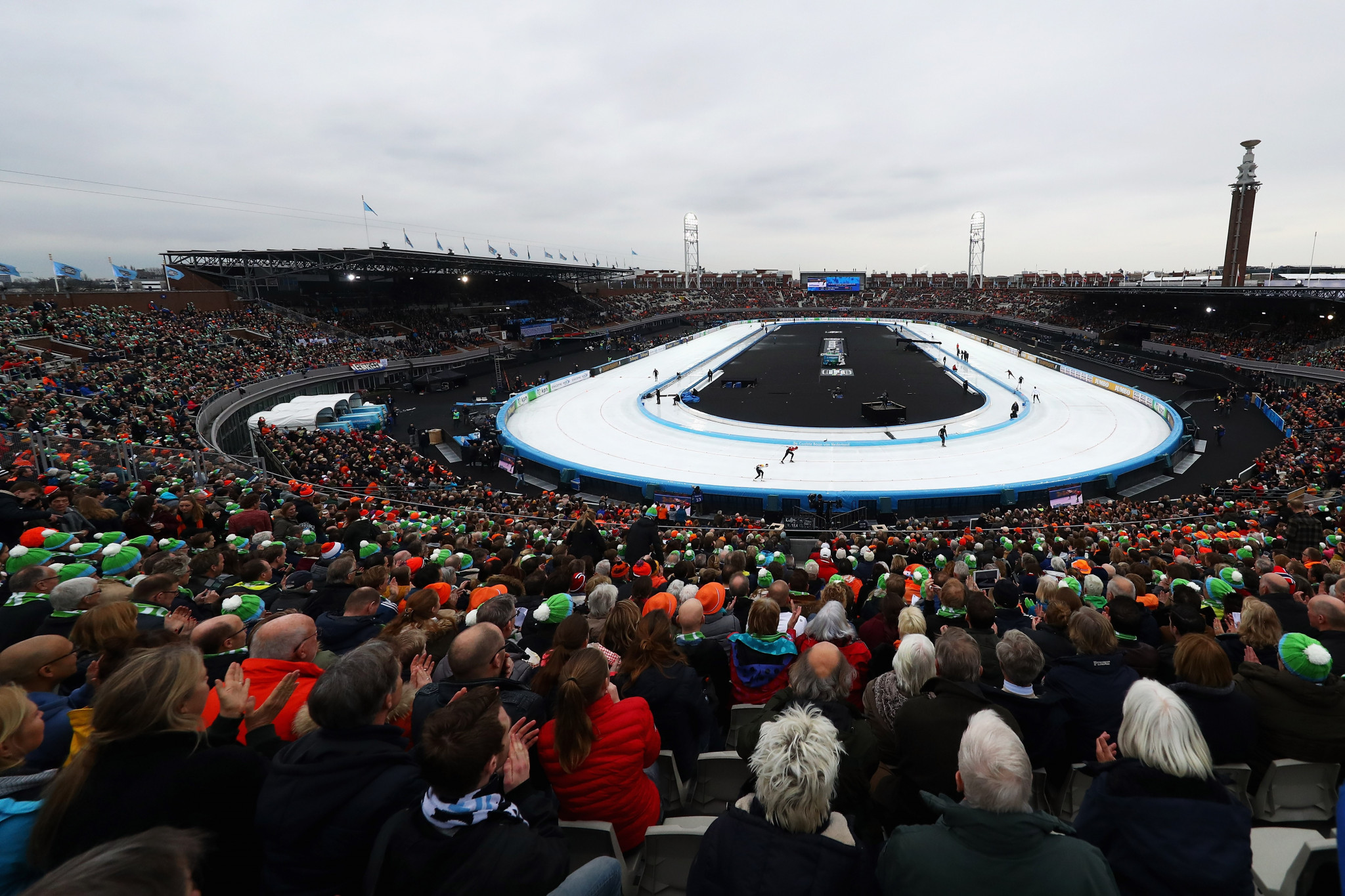 The World Allround Speed Skating Championships took place in Amsterdam in 2018 ©ISU