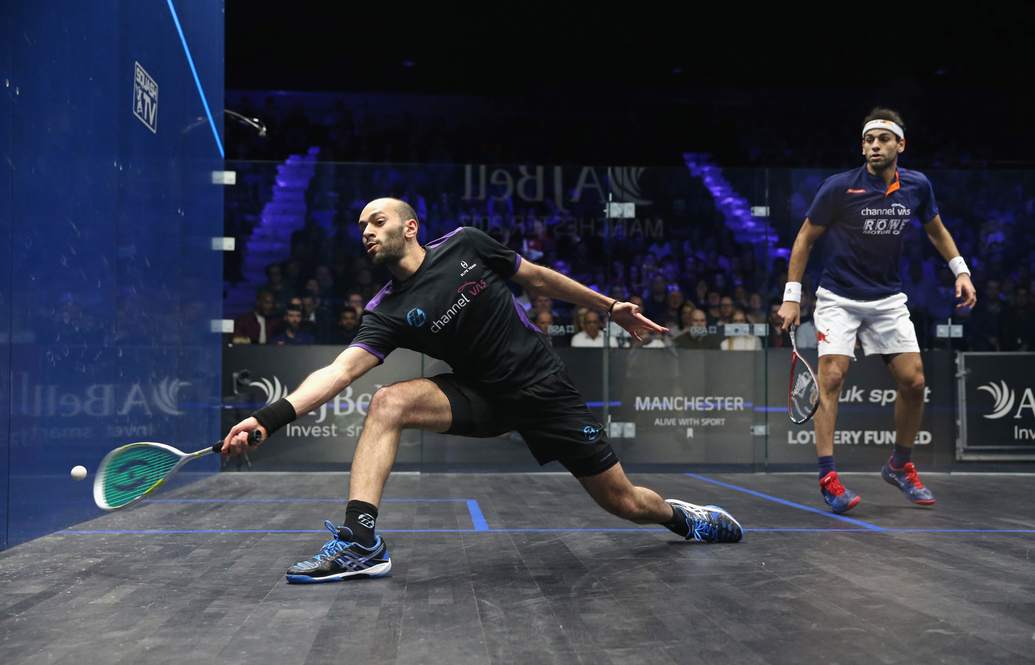 Marwan ElShorbagy has joined his brother Mohamed in the top three ©Getty Images