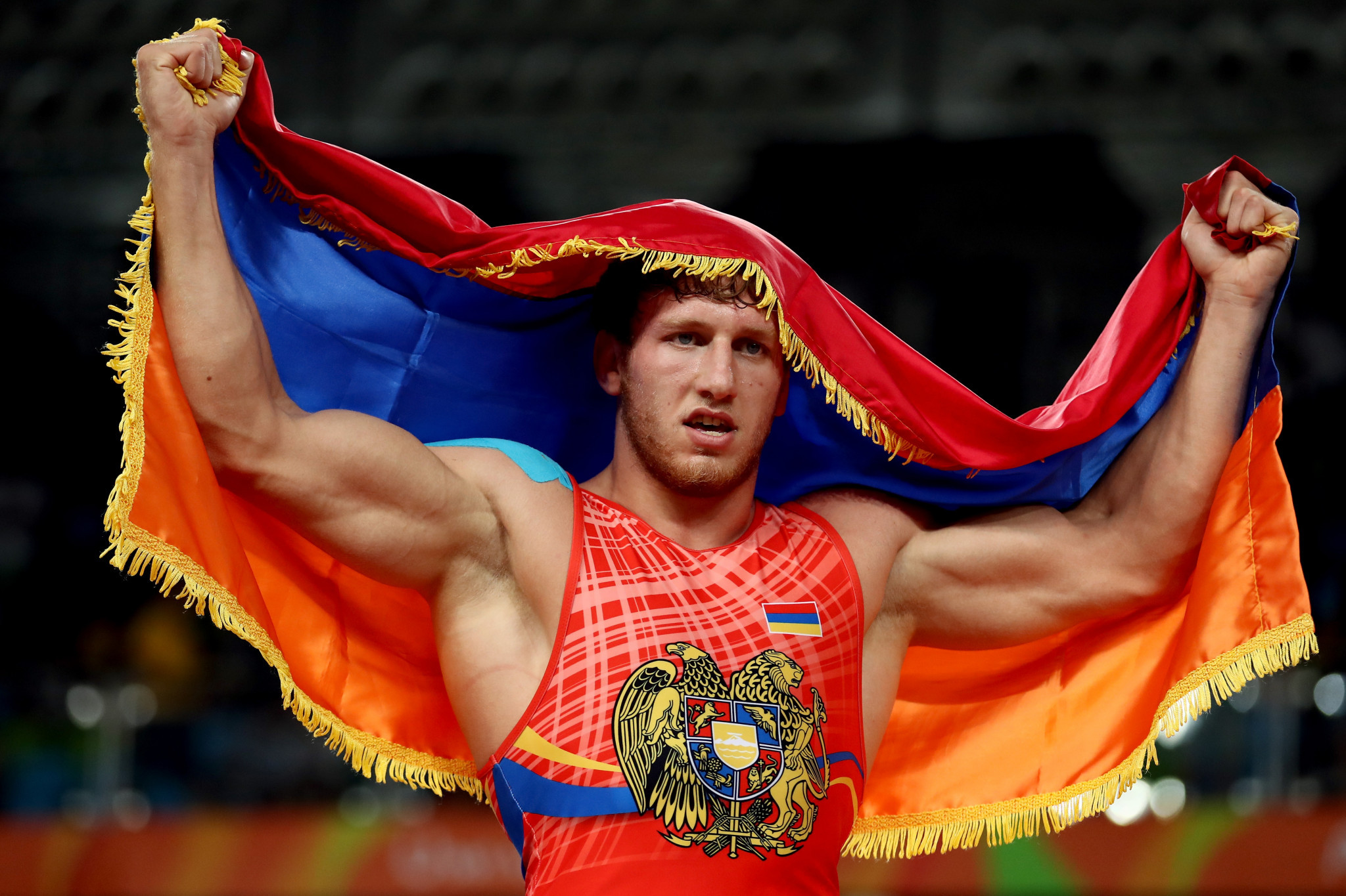 Artur Aleksanyan claimed the sixth European title of his career in Kaspiysk ©Getty Images