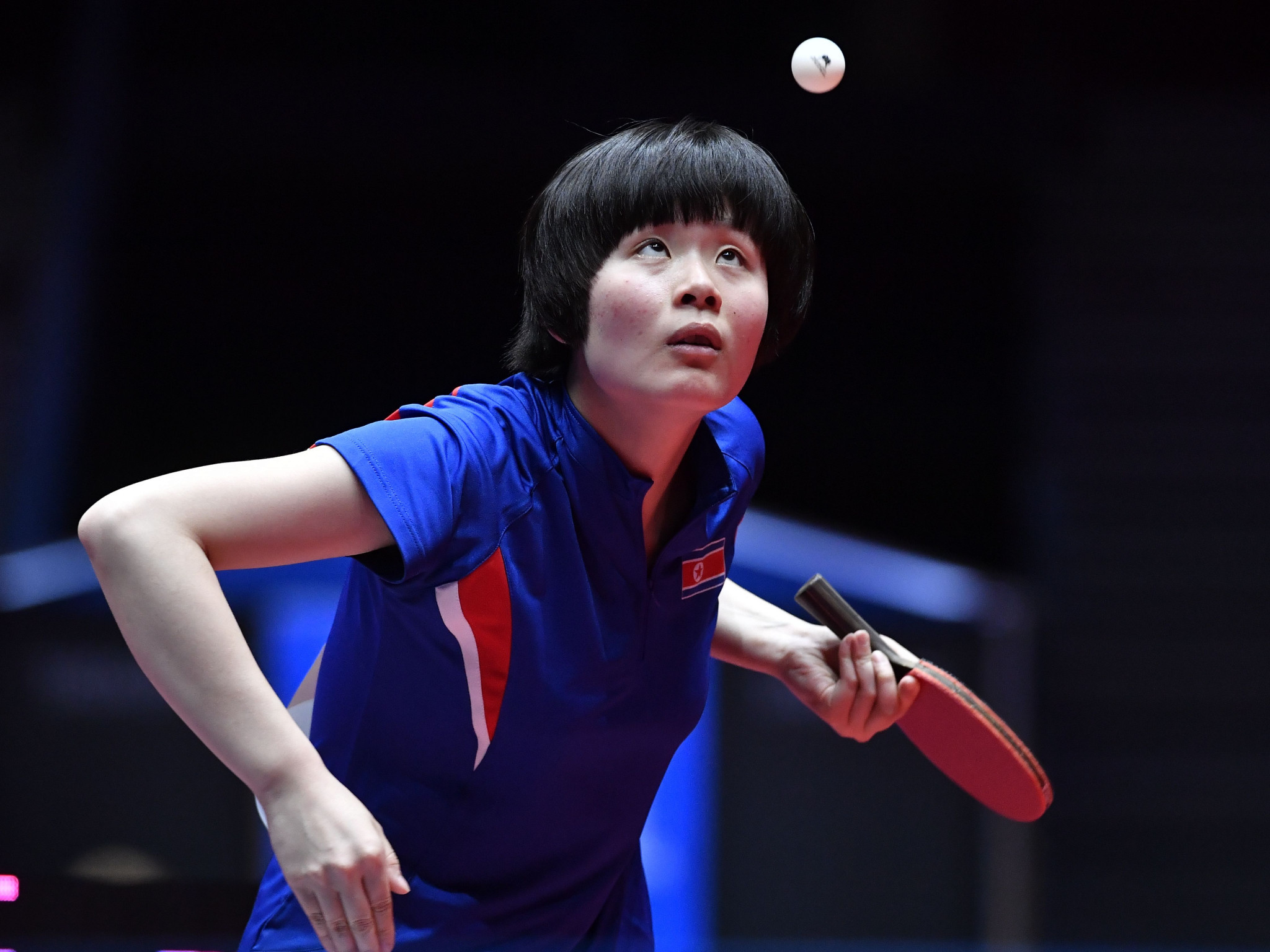 Cha Hyo Sim is among North Koreans being supported by the IOC at the World Table Tennis Championships ©Getty Images