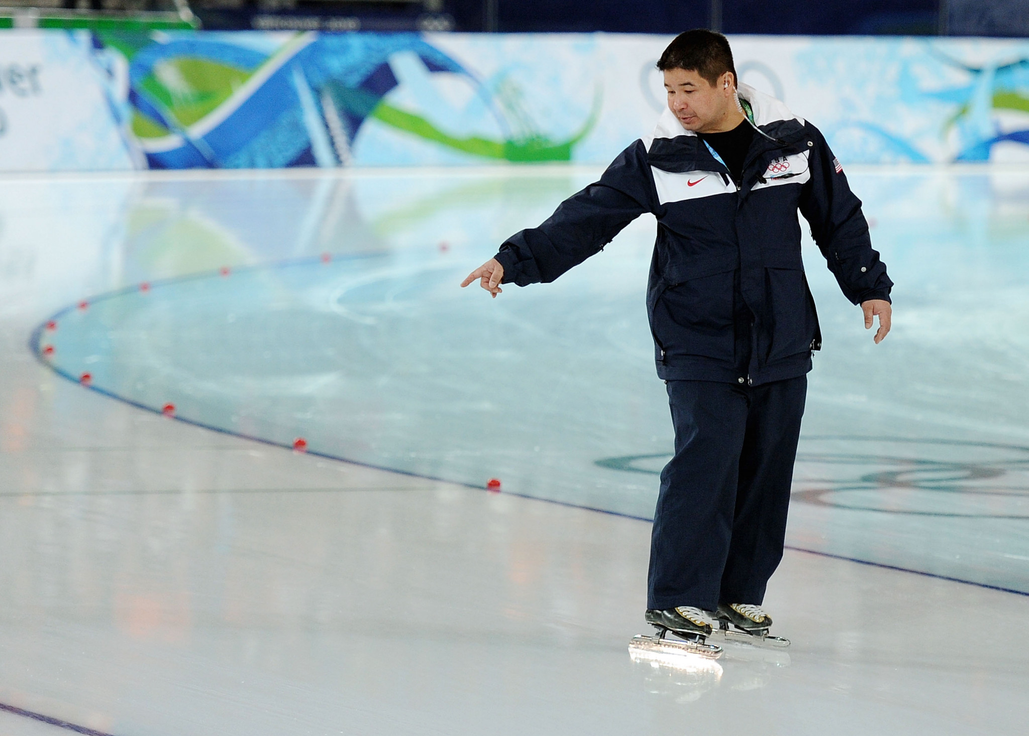 Ryan Shimabukuro previously coached three US Speedskating teams at the Olympic Games ©Getty Images