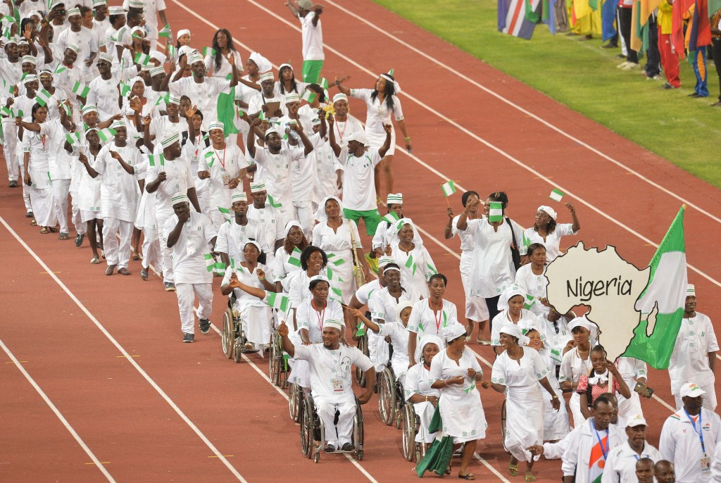 Nigeria claimed gold in the women's time trial cycling
