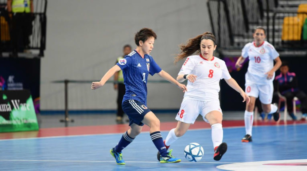 Japan claimed victory against Lebanon in Group C ©AFC