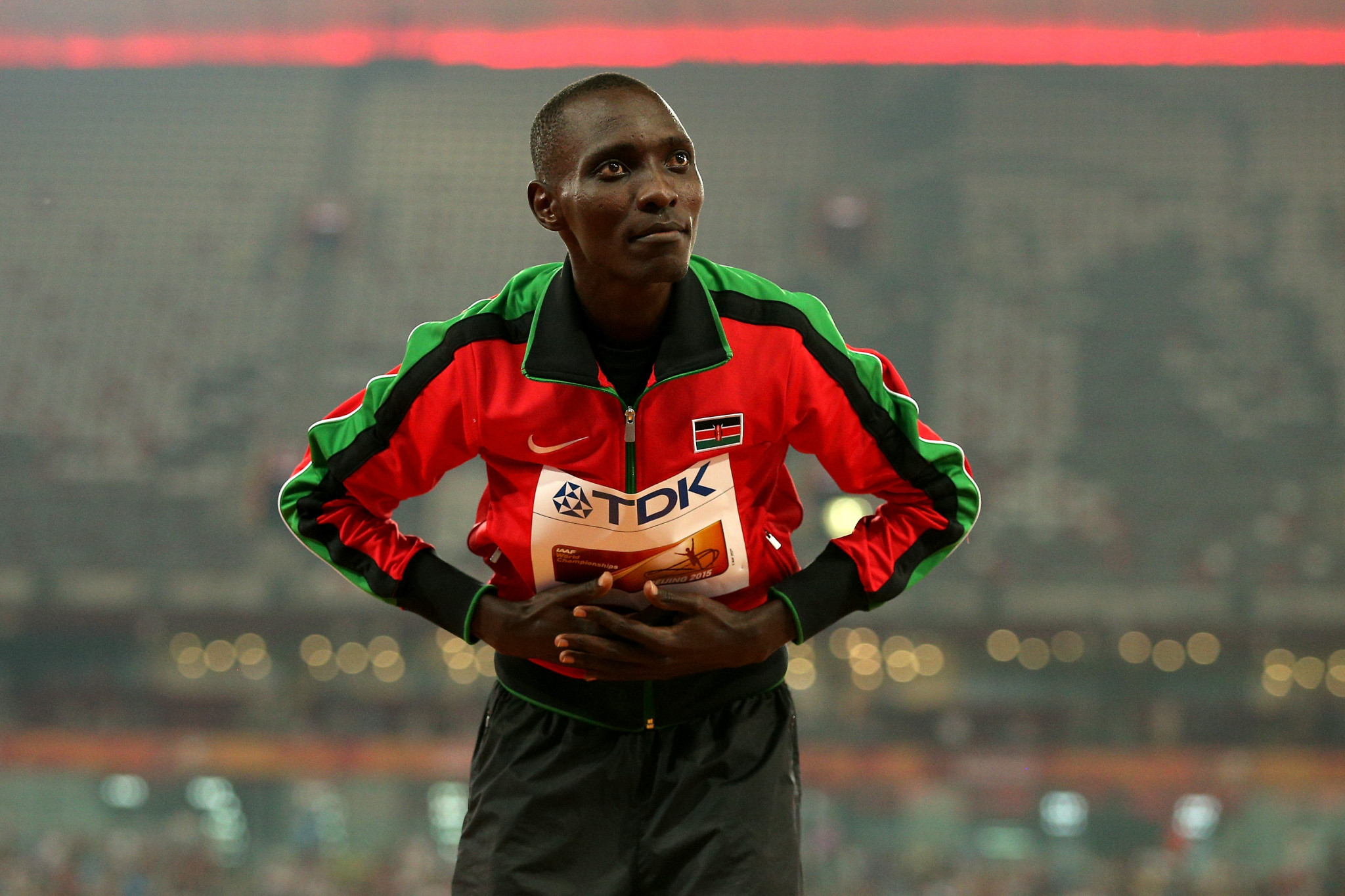 Asbel Kiprop claims he was notified of the out-of-competition test in advance ©Getty Images