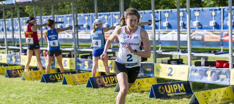 Kate French impressed for Britain in qualification ©UIPM