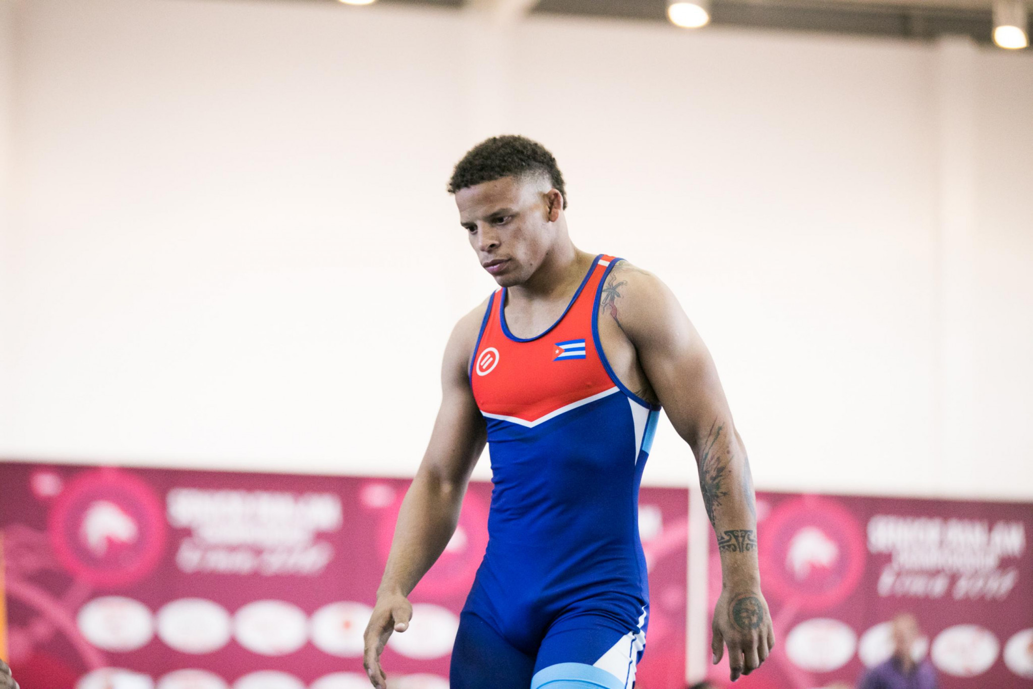 Ismael Borrero Molina claimed gold on the opening day of competition ©UWW