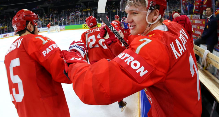 Russia enjoyed a comfortable opening victory ©IIHF