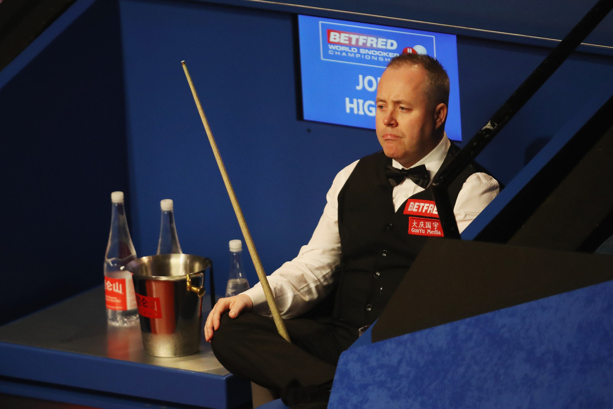 John Higgins is four frames away from a place in the final of the World Snooker Championship in Sheffield ©Getty Images