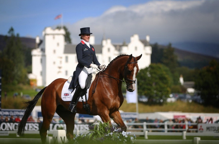Hosts Britain top individual and team standings after opening day of European Eventing Championships