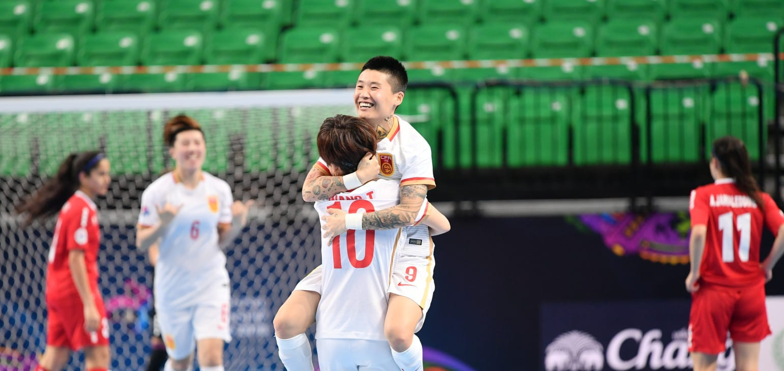 China triumphed against Lebanon to reach the quarter-finals ©AFC